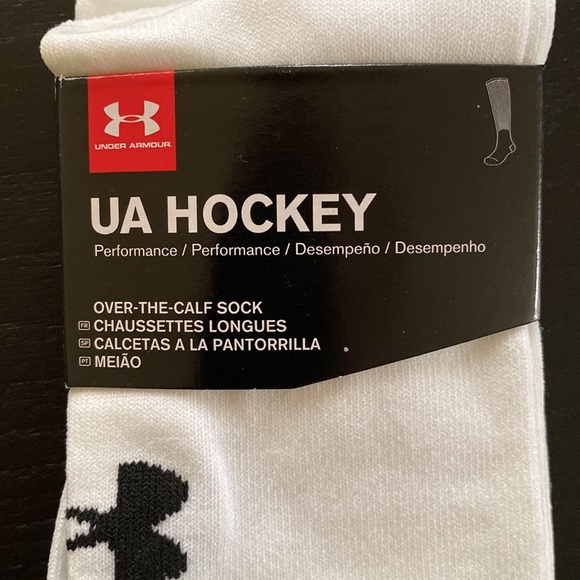 NEW Under Armour UA Hockey Socks - Picture 2 of 3